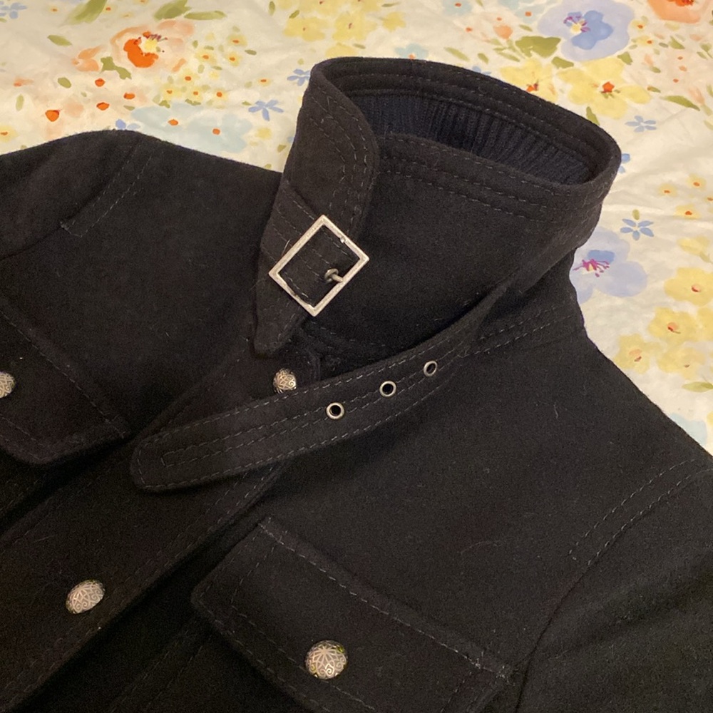 Laundry long wool coat. - Picture 6 of 13